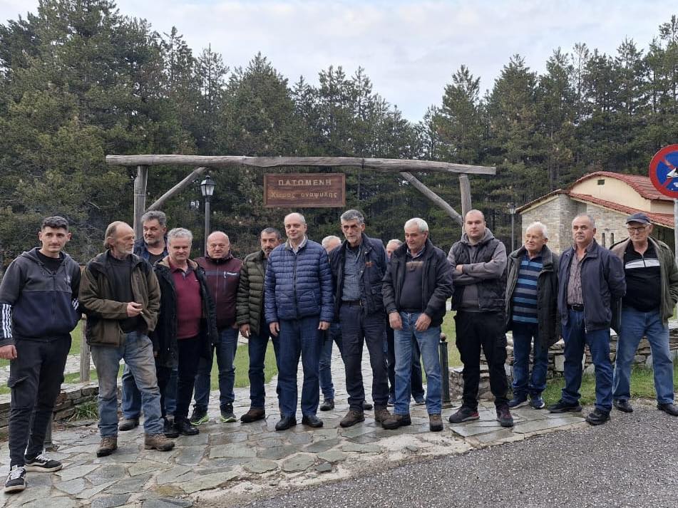 Στην ορεινή Καλλιπεύκη του Δήμου Τεμπών ο Καπετάνος 